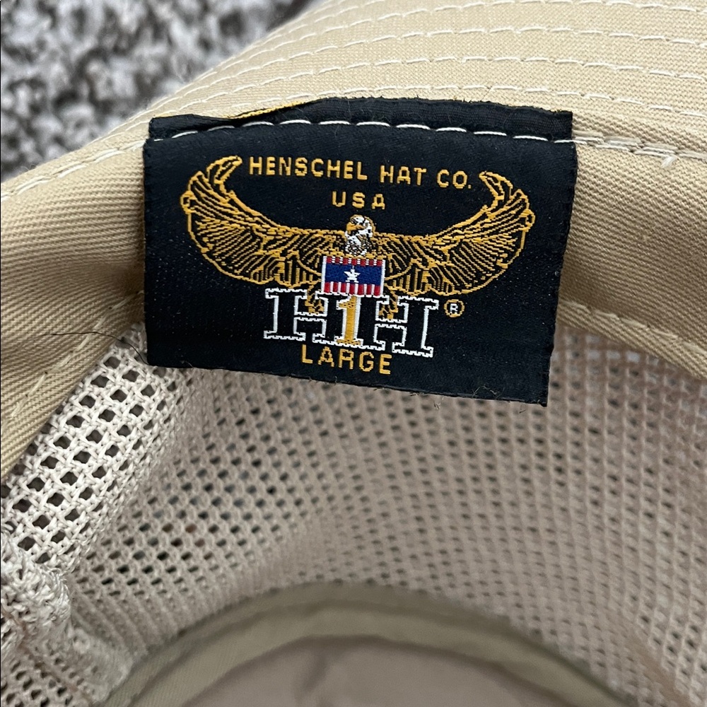 Henschel Mesh Aussie Sun Hat — UPF 50+ Outdoor Essential Men's Large - Picture 3 of 4